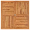 Garden Table 47.2"x47.2"x29.5" Solid Teak Wood