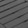 Patio Table Anthracite 30.7"x21.7"x15" Plastic