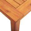 Patio Table 84.6"x35.4"x29.1" Solid Acacia Wood