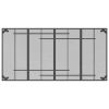 Patio Table Anthracite 78.7"x39.4"x28.3" Steel Mesh