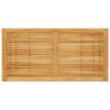 Patio Dining Table 55.1"x27.6"x28.9" Solid Acacia Wood