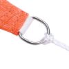 13'x10' Rectangle Sun Shade Sail/Bright Orange