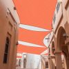 13'x10' Rectangle Sun Shade Sail/Bright Orange