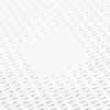 Side Table White 21.3"x21.3"x14.4" Plastic