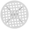 Patio Table White Ø18.9"x20.9" Cast Aluminum
