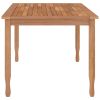 Patio Dining Table 78.7"x35.4"x29.5" Solid Wood Teak