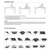 13'x10' Rectangle Sun Shade Sail/Bright Orange