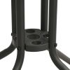 Bistro Table Anthracite Ø31.5"x28" Steel