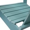 Folding Adirondack Chair Outdoor Wooden Accent Furniture Fire Pit Lounge Chairs for Yard