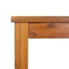 Patio Dining Table 35.4"x35.4"x29.1" Solid Wood Acacia