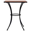 Mosaic Bistro Table Terracotta 23.6" Ceramic