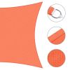 13'x10' Rectangle Sun Shade Sail/Bright Orange
