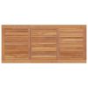 Patio Dining Table 78.7"x35.4"x29.5" Solid Wood Teak