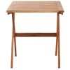 Patio Table 43.3"x26.4"x29.1" Solid Acacia Wood