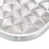 Patio Table Silver 47.2"x23.6"x27.6" Aluminum