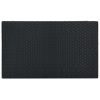 Patio Bar Table Black 39.4"x23.8"x43.5" Poly Rattan