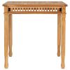 Patio Dining Table 31.5"x31.5"x31.5" Solid Teak Wood