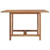 Garden Table 47.2"x47.2"x29.5" Solid Teak Wood