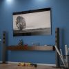 72'' Fireplace Mantel Wooden Wall Mounted Floating Shelf 8" Deep Solid Pine Wood,Brown