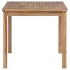 Patio Table 31.5"x31.5"x30.3" Solid Teak Wood