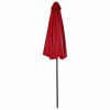 9 Feet Patio Bistro Half Round Umbrella without Weight Base
