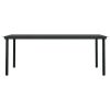 7 Piece Patio Dining Set with Cushions Poly Rattan and Glass
