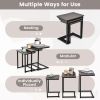 Multifunctional Nesting Coffee Table Set of 3 Pieces