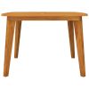 Patio Table 43.3"x43.3"x29.5" Solid Wood Acacia