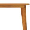 Patio Table 43.3"x43.3"x29.5" Solid Wood Acacia
