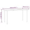 5 Piece Patio Dining Set Poly Rattan