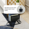 Oval Small Side Tables Living Room Small Space with Storage Space