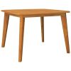 Patio Table 43.3"x43.3"x29.5" Solid Wood Acacia