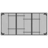 7 Piece Patio Dining Set Anthracite Metal Mesh